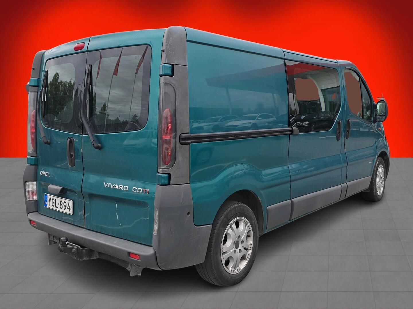Opel Vivaro Van L2H1 2,5 CDTI (135hv) 2006, kuva 2/3
