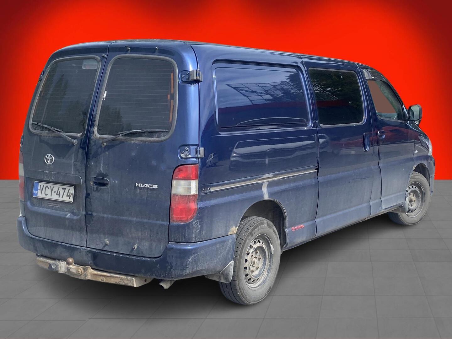 Toyota Hiace 2,5 D-4D 95 4ov pitkä 2007, kuva 2/3